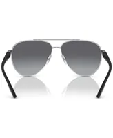 Prada Linea Rossa Men's Polarized Sunglasses, Ps 52YS61-yp - Silver