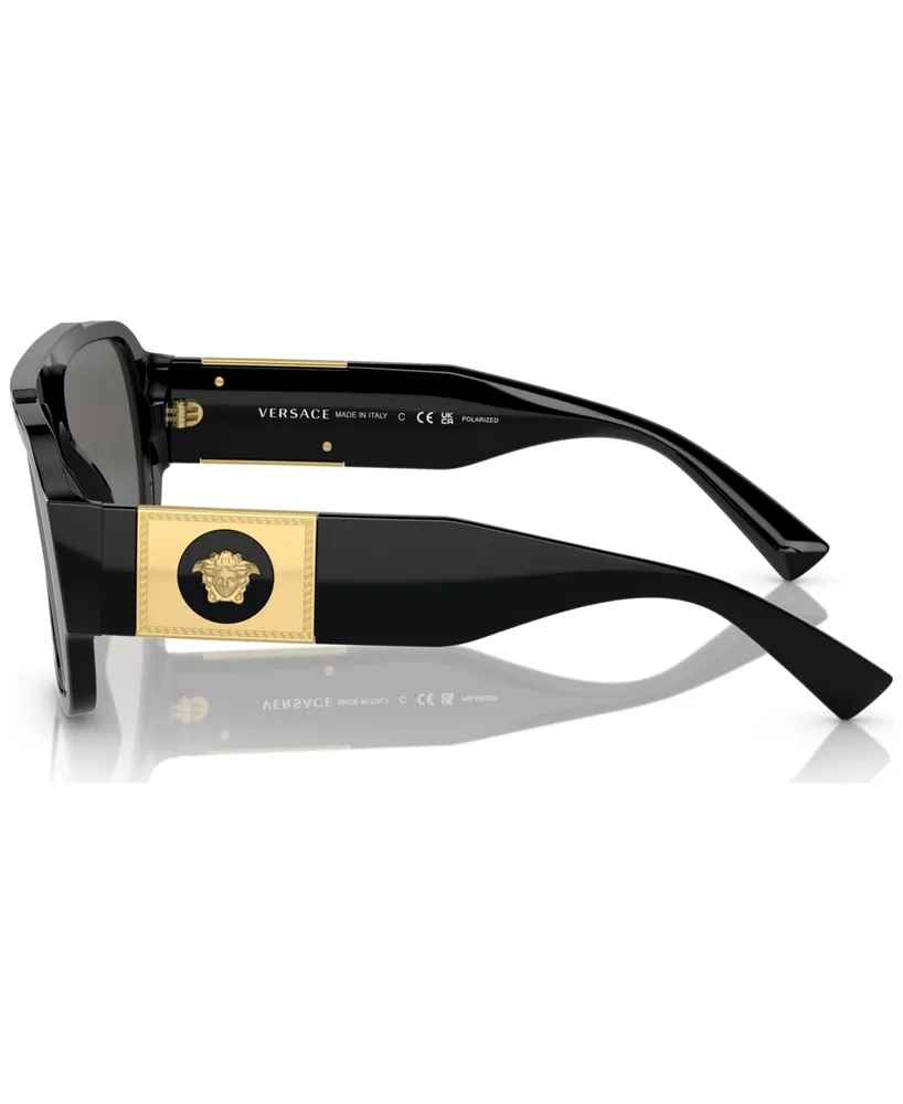Versace Men's Polarized Sunglasses
