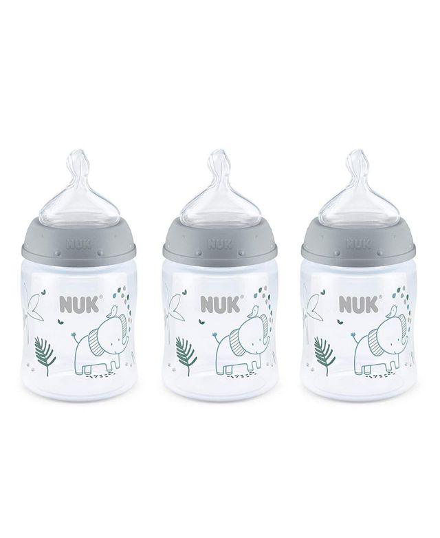 Nuk Smooth Flow Anti Colic Baby Bottle, oz, 3 Pack