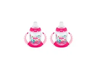 Nuk Learner Sippy Cup, removable handles, 5oz, Pink Flowers