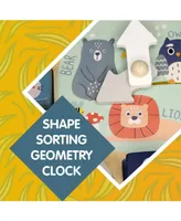 Leo & Friends Shape Sorting Clock