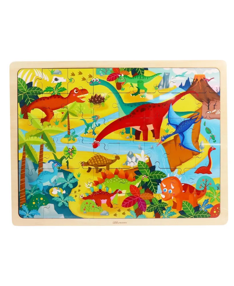 Leo & Friends Dinosaur World Kid's Puzzle