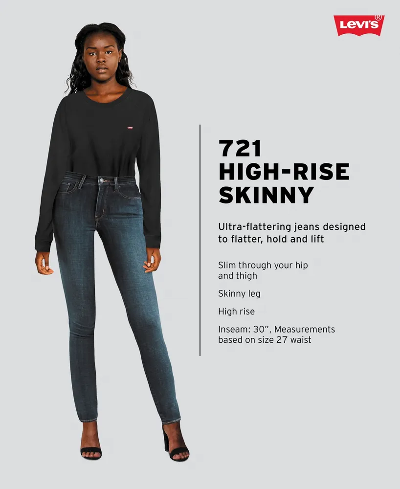 Levi's Women's 721 High-Rise Stretch Skinny Jeans