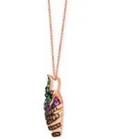 Le Vian Godiva x Le Vian Chocolate Covered Strawberry Pendant Necklace featuring Multi