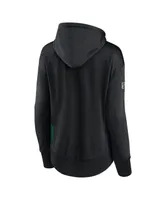 Women's Fanatics Black Dallas Stars Authentic Pro Rink Full-zip Hoodie