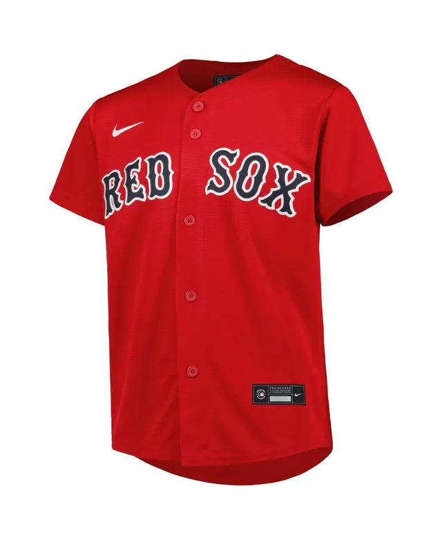 Youth Nike Trevor Story Red Boston Red Sox Alternate Replica