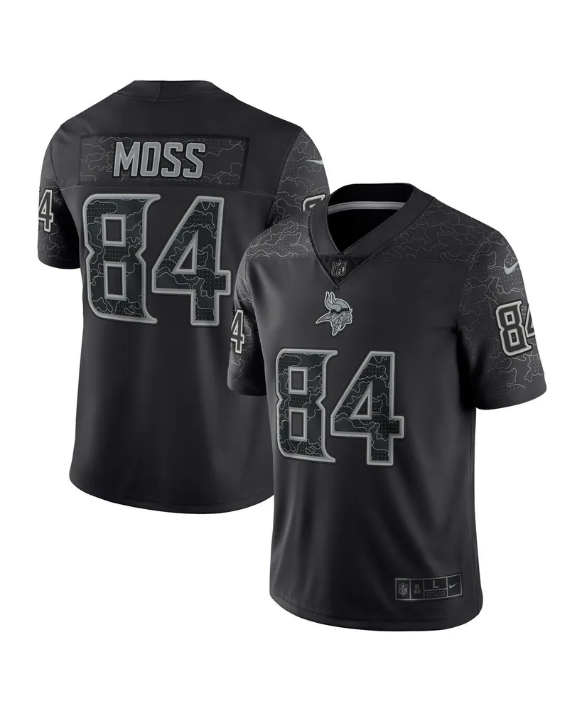 Randy Moss Minnesota Vikings Nike Reflective Black Jersey