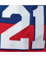 Big Boys and Girls Joel Embiid Royal Philadelphia 76ers Pandemonium Name Number Shorts