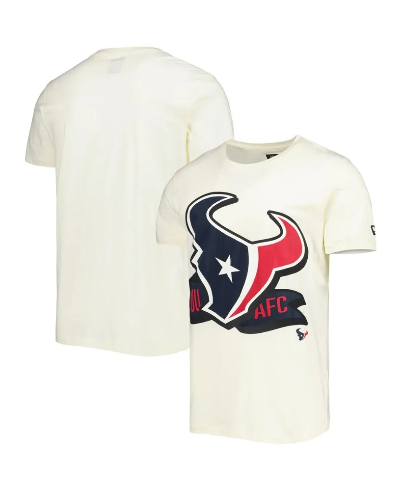 New Era Cream New England Patriots Chrome Sideline T-Shirt