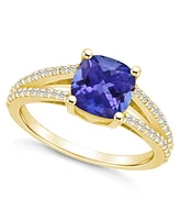 Macy's Tanzanite (-1/3 Ct. t.w.) and Diamond (1/3 Ring