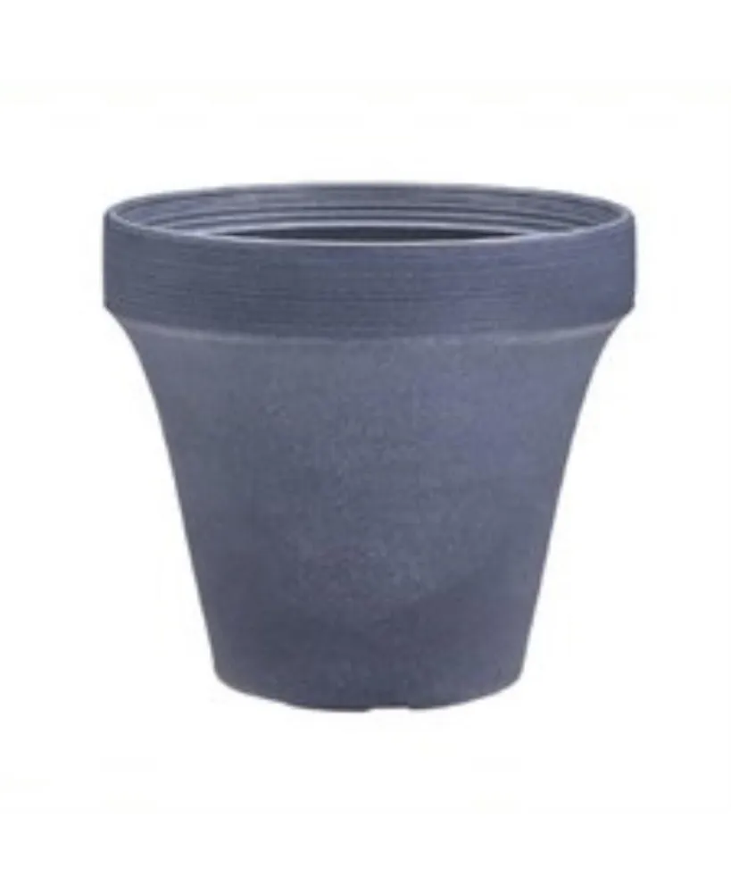 Crescent Garden B08815M150 Ridge Planter Indigo 15 Inch