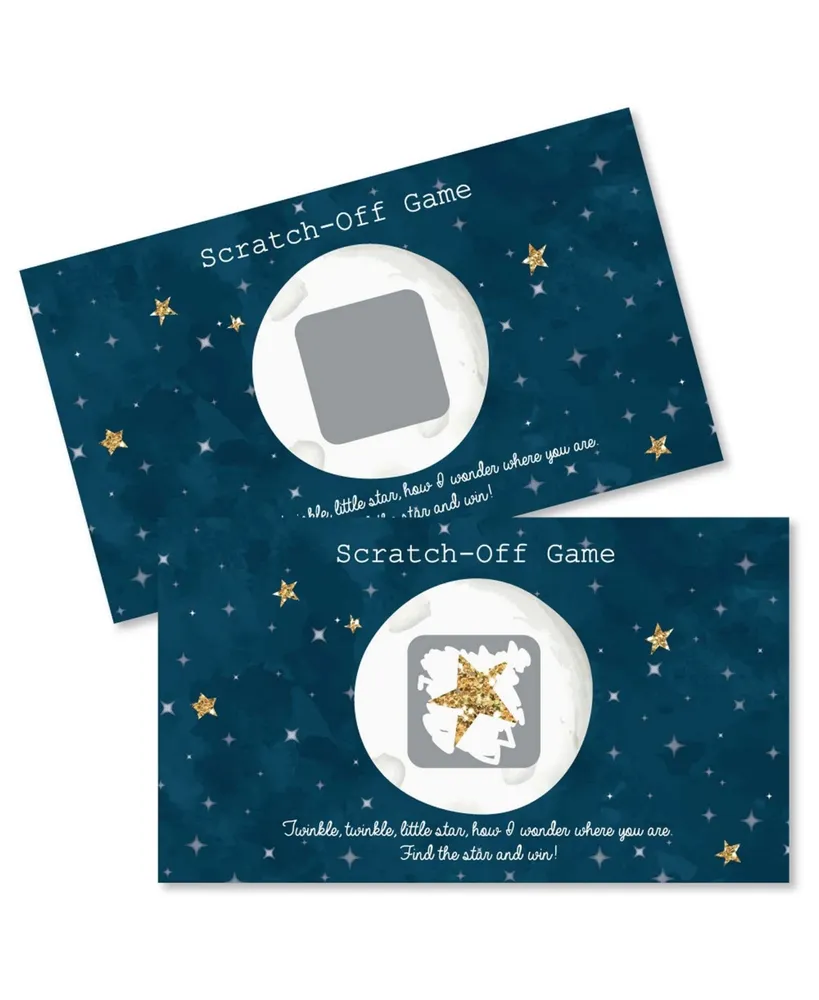 Big Dot Of Happiness Twinkle Twinkle Little Star - Party Game Scratch Off  Cards | Plaza Las Americas