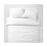 Dormify Billie Pom Pom Stripe Comforter & Sham Sets, Cotton, Full