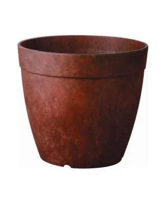Novelty ArtStone (246462) Round Dolce Planter, Rust 12"