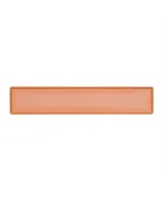 Novelty Countryside Plastic Flower Box Tray, Terracotta Color, 36-Inch