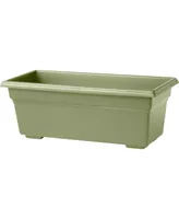 Novelty Countryside Flower Box, 24-Inch, Sage