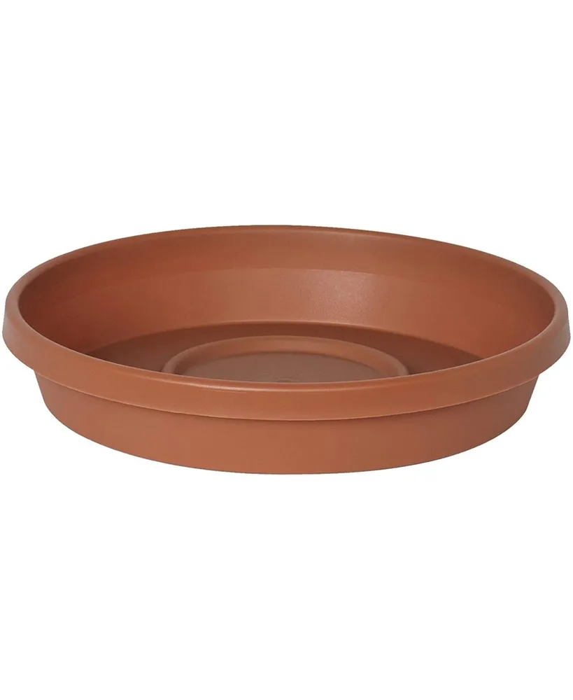 Bloem Terra Plant Saucer Tray for Planters Terra Cotta 5.5" Diameter