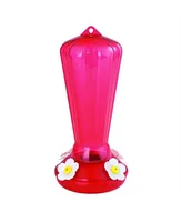 More Birds Hummingbird Feeder Plastic 25-Oz Capacity Hollyhock Pink