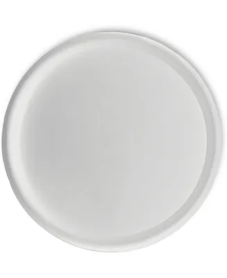 Crescent Garden Universal Saucer, Round, Alpine White, 25.5in