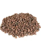 Hydrofarm Growt GMC25L 25 Liter Bag, 4mm-16mm Clay Pebbles, Brown, 25 L Bag