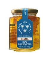 Savannah Bee Company Acacia Raw Honeycomb Jar