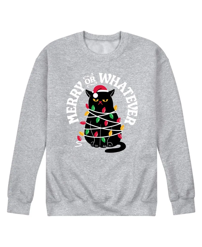 Airwaves Men's Merry Or Whatever Fleece T-shirt