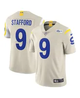 Nike Men's Matthew Stafford Bone Los Angeles Rams Vapor Limited Jersey