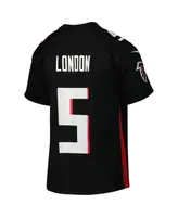 Big Boys Nike Drake London Black Atlanta Falcons Game Jersey