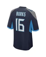 Men's Nike Treylon Burks Navy Tennessee Titans 2022 Nfl Draft First Round Pick Game Jersey