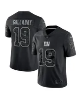 Men's Nike Kenny Golladay Black New York Giants Rflctv Limited Jersey