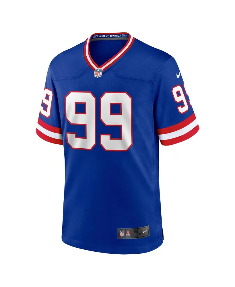 Men's Nike Leonard Williams Royal New York Giants Classic Player Game Jersey