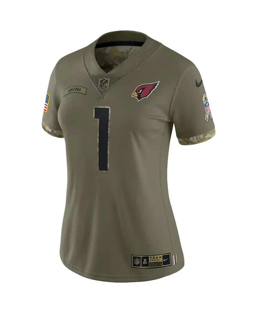 Women's Nike Kyler Murray Olive Arizona Cardinals 2022 Salute To Service Limited Jersey