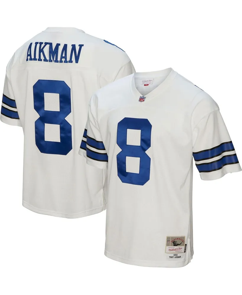 Men's Mitchell & Ness Troy Aikman White Dallas Cowboys 1992 Legacy Replica Jersey