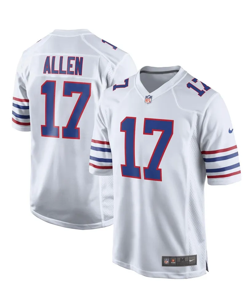 Big Boys Nike Josh Allen White Buffalo Bills Game Jersey