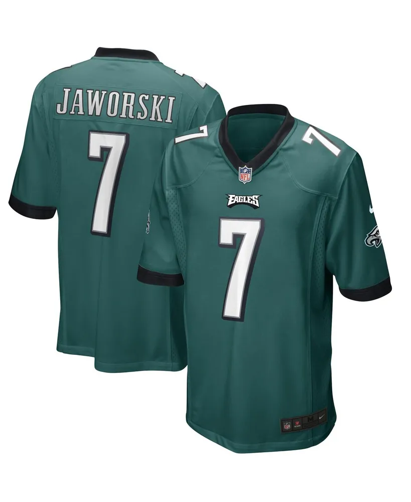 Men's Nike Ron Jaworski Midnight Green Philadelphia Eagles Game Retired Player Jersey