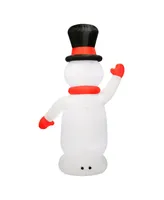 Hurley Christmas Giant Inflatable Giant Snowman, 240"