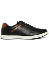 Madden Men Men's M-Bassil Perforated Faux-Leather Sneakers