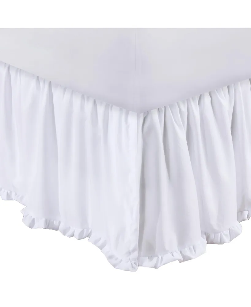 Greenland Home Fashions Sasha 15" Drop Bed Skirt