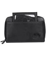 Julia Buxton Women's Heiress Double Zip Organizer Wallet