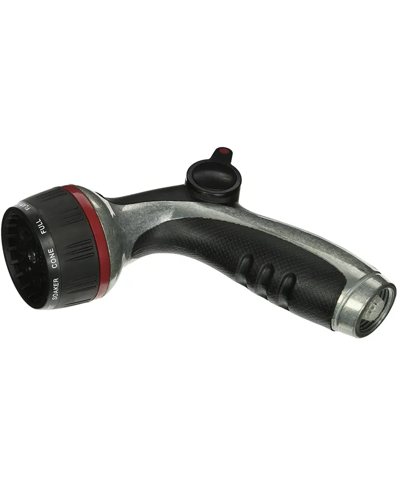 Green Thumb 10-Pattern Metal Nozzle with Thumb Flow Control