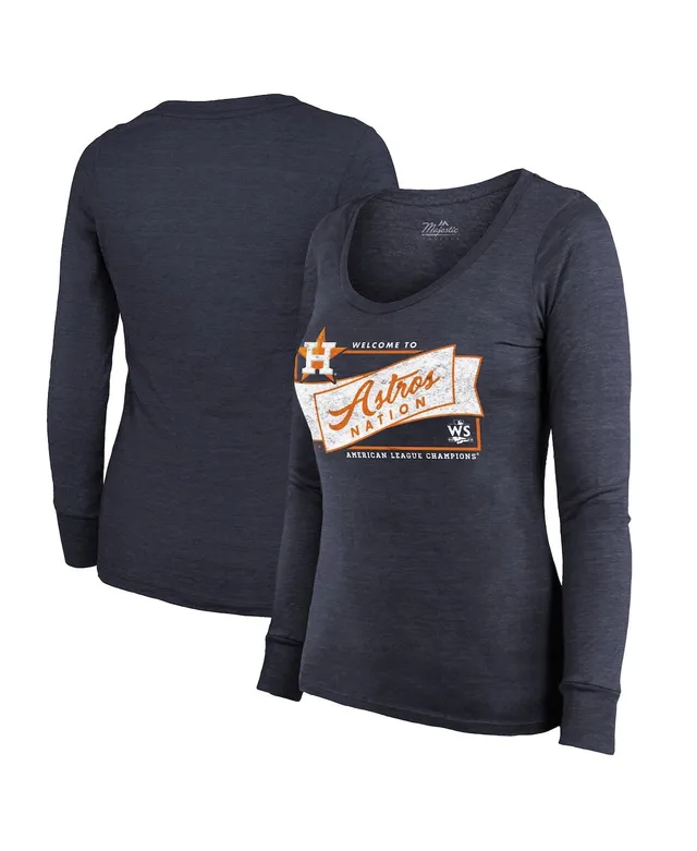 Majestic Women's Threads Alex Bregman Cream, Navy Houston Astros