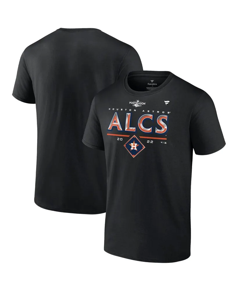 Men's Fanatics Black Houston Astros Division Series Winner Locker Room T-shirt