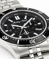 Mathey-Tissot Men's Expedition Chronograph Collection Stainless Steel Bracelet Watch