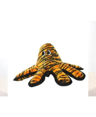 Tuffy Mega Small Octopus Tiger Print, Dog Toy