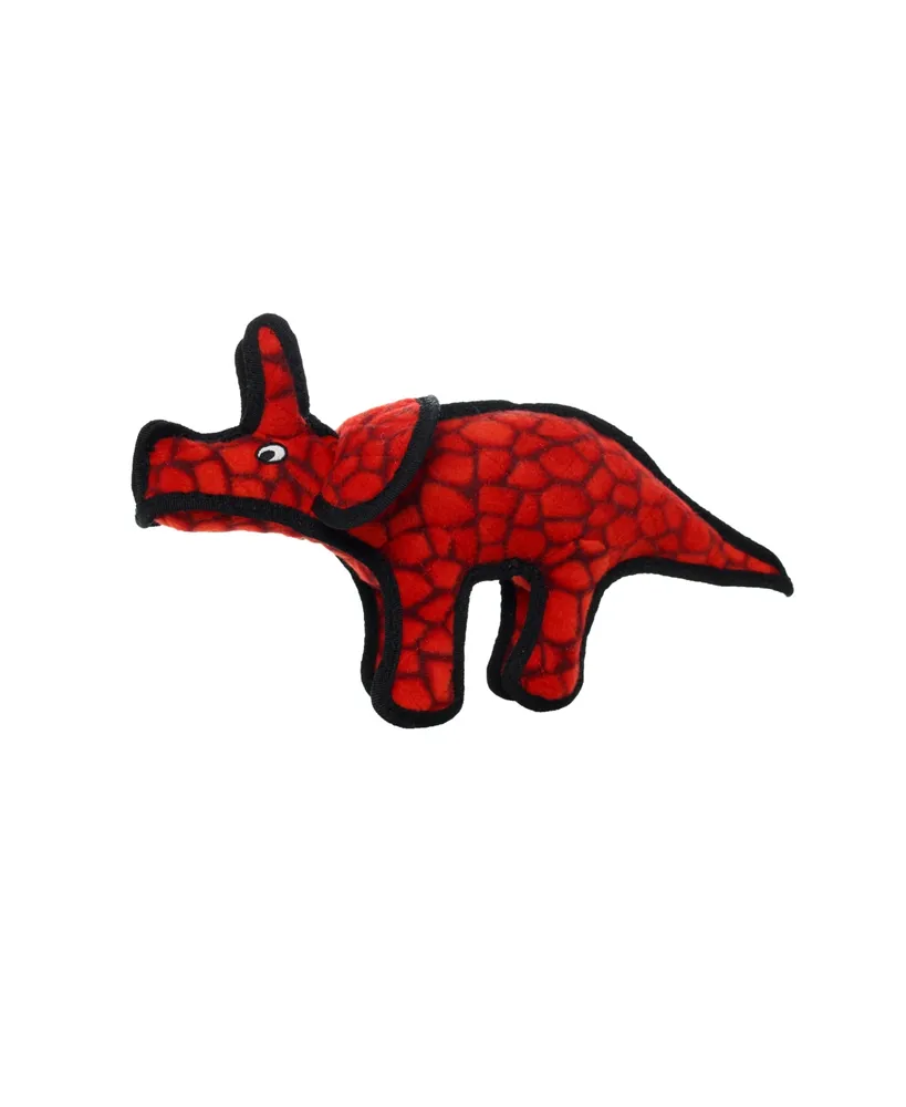 Tuffy Jr Dinosaur Triceratops, Dog Toy