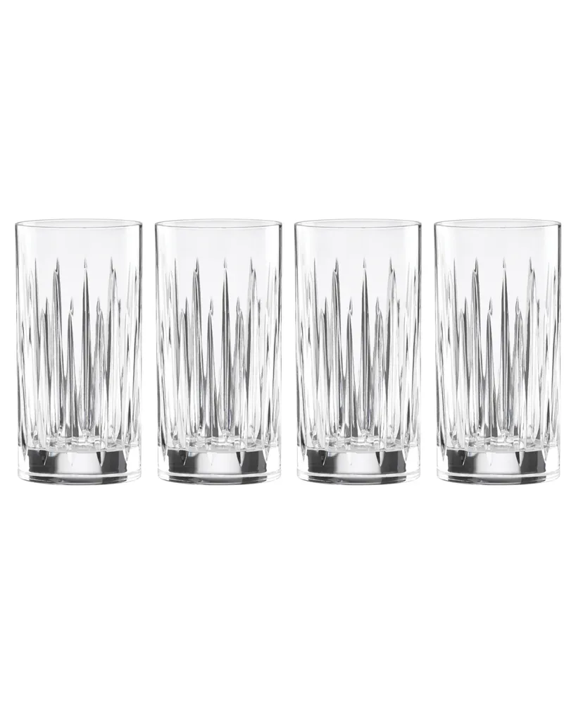 Reed & Barton Soho Crystal Iced Beverage Glass Set, 4 Pieces