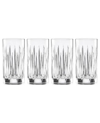 Reed & Barton Soho Crystal Iced Beverage Glass Set, 4 Pieces
