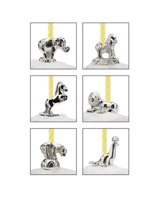 Reed & Barton Let's Celebrate Circus Animals Candle Set, 6 Pieces