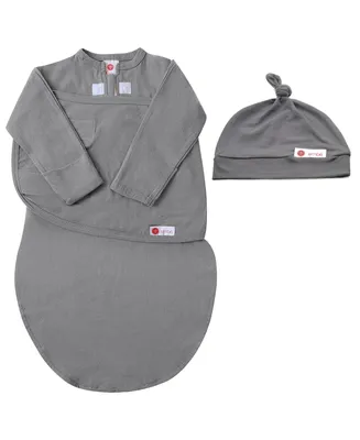 embe Baby Hat And Long Sleeve Swaddle Sack Bundle