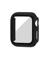 WITHit Black Protective Glass with Integrated Protective Case designed for 45mm Apple Watch